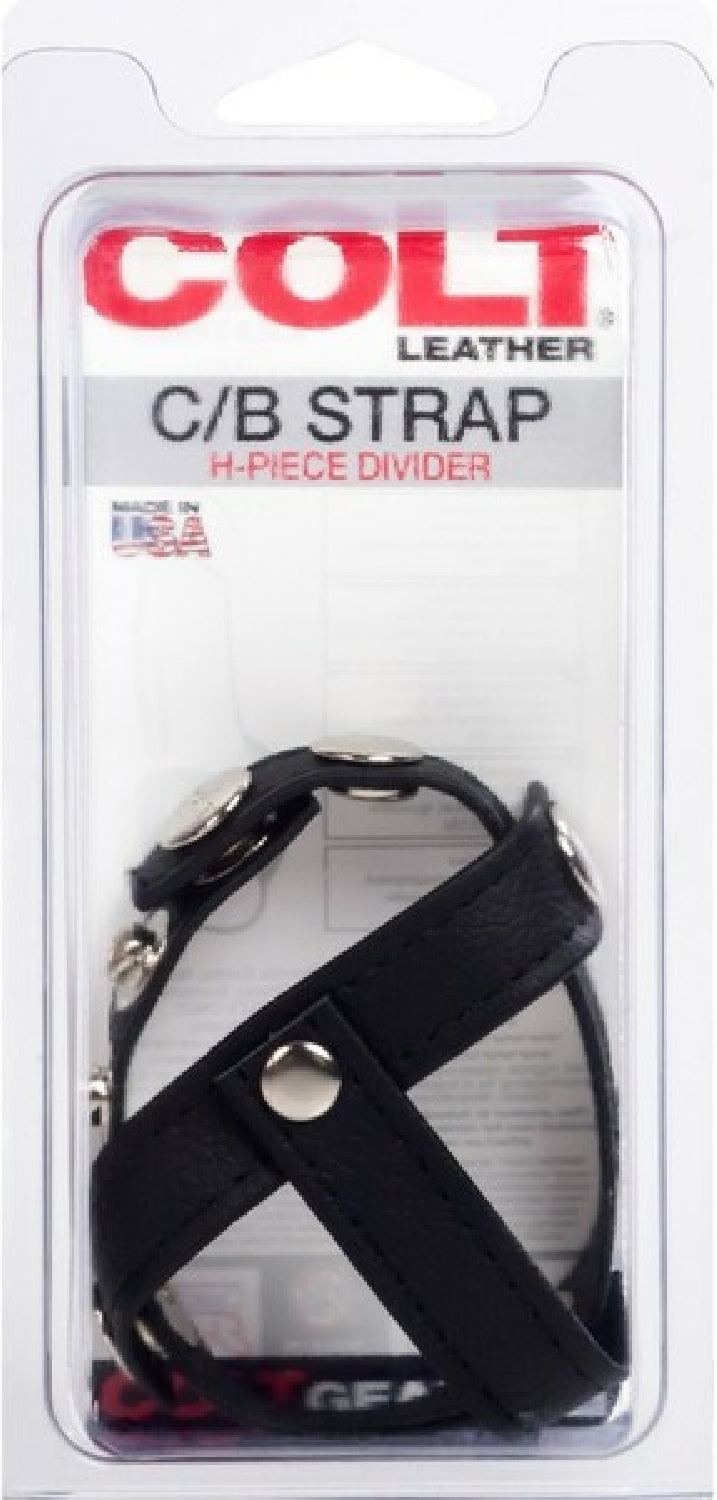 Colt Leather H-Piece Divider Strap – Soft Supple Leather Strap Accessory > Clothes > Mens Leather