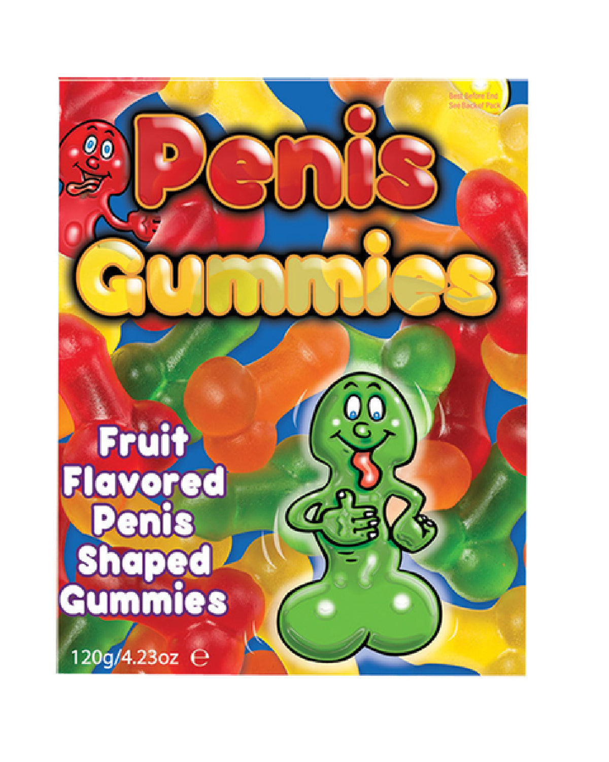 Penis Shaped Gummies – Assorted Flavors Edible Candy Gummies Secondary image