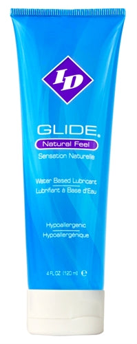 ID Glide Personal Lubricant Travel Size 4oz Compact Bottle for Smooth Intimacy Default Title Water Based Lube