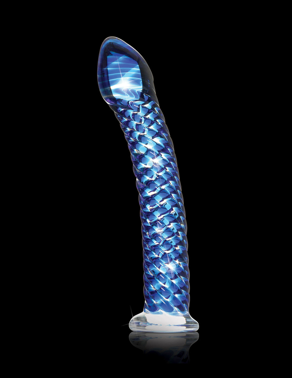 Icicles No. 29 - Blue Blue GLASS TOYS