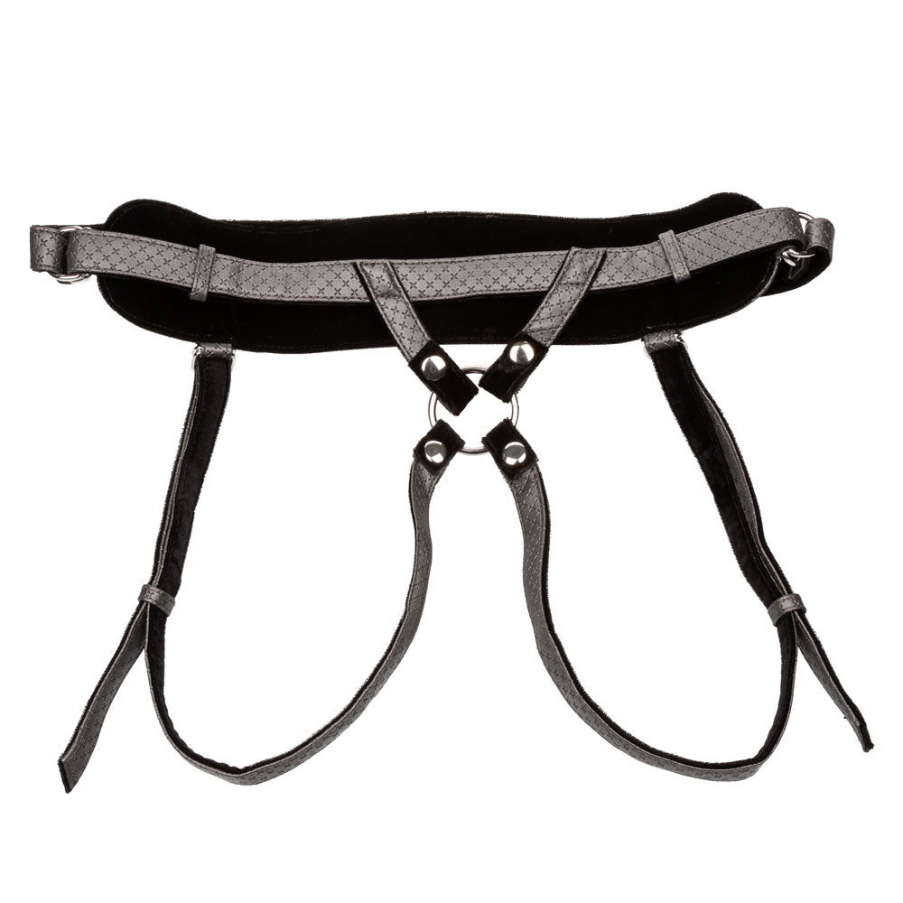 Royal Crotchless Strap On Set With Vibrating Probe Plus > Dildos > Strap On Harnesses