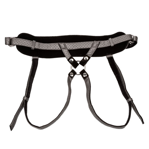 Royal Crotchless Strap On Set With Vibrating Probe Plus > Dildos > Strap On Harnesses