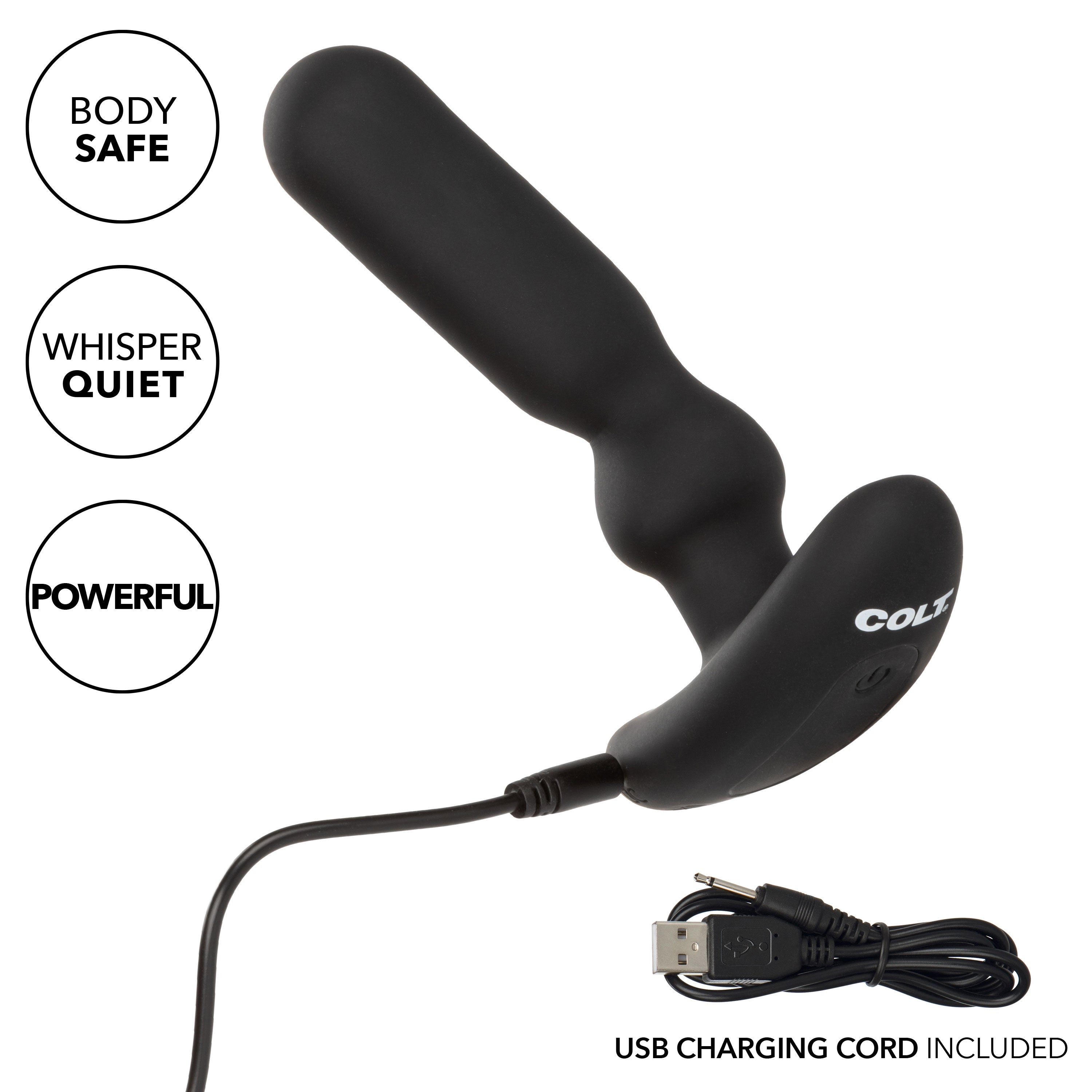 Colt Anal-T Rechargeable Flexible Probe with 10 Vibration Functions Anal Vibrator > Anal Range > Vibrating Butt Plugs