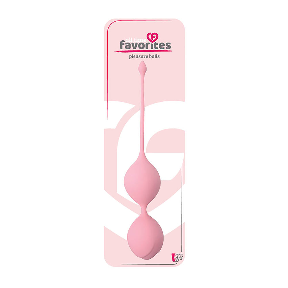 See You In Bloom Duo Love Balls Pink Silicone Kegel > Sex Toys For Ladies > Orgasm Balls