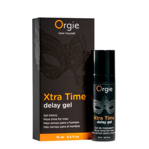 Orgie Xtra Time Delay Gel 15ml – Desensitizing Male Gel Default Title > Essentials > Mens Enhancers
