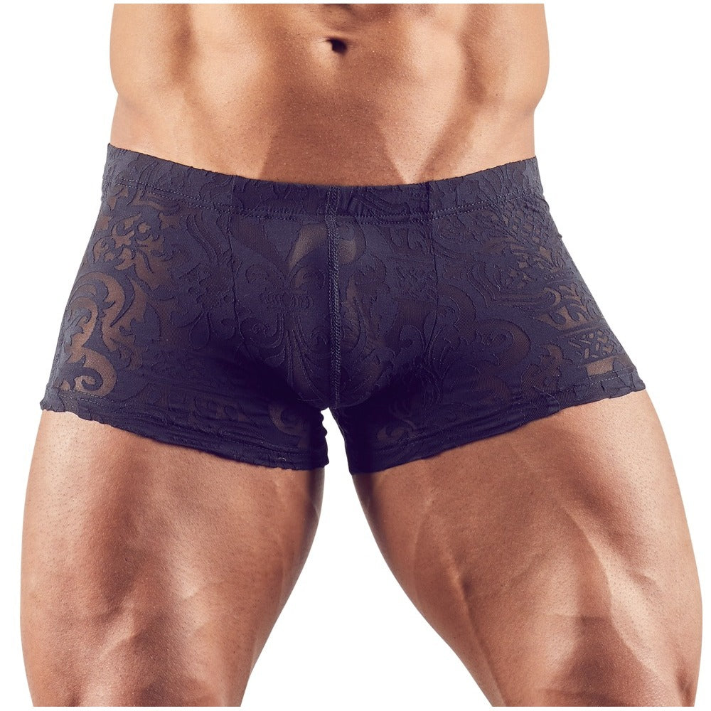 Svenjoyment Mens Patterned Black Transparent Devor Style Briefs – Soft Fabric Briefs > Clothes > Mens Briefs