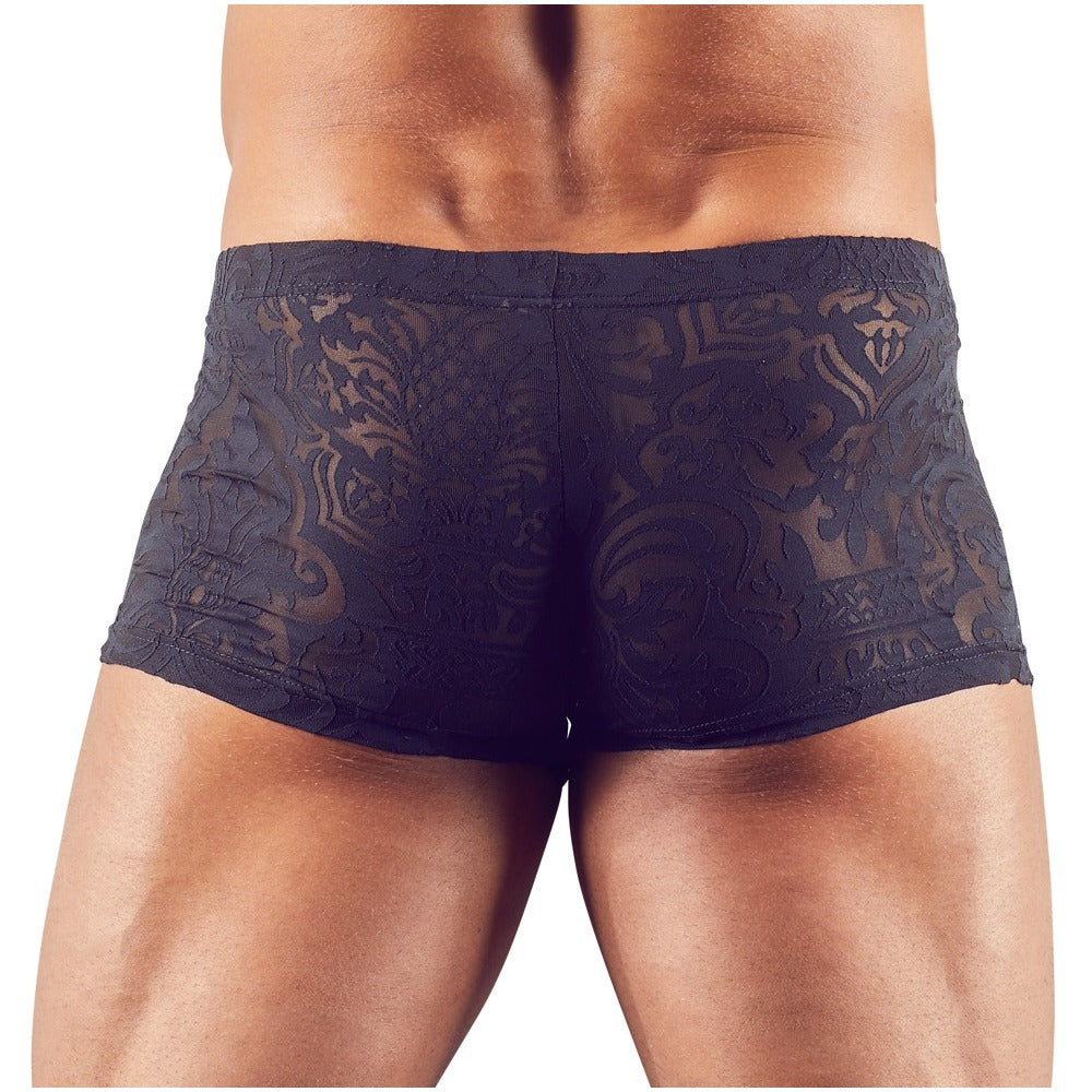 Svenjoyment Mens Patterned Black Transparent Devor Style Briefs – Soft Fabric Briefs > Clothes > Mens Briefs