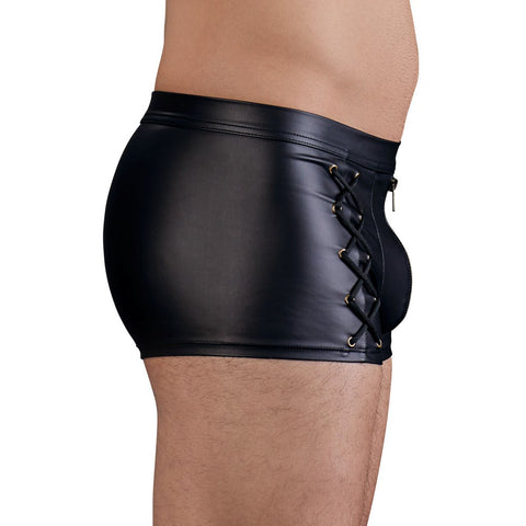 NEK Matt Black Tight Fitting Pants – Stretchy Black Men's Pants > Sexy Briefs > Male