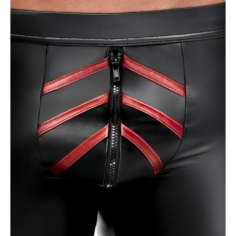 Nek Shorts (Black) – Close-Fitting Stretchy Shorts > Sexy Briefs > Male