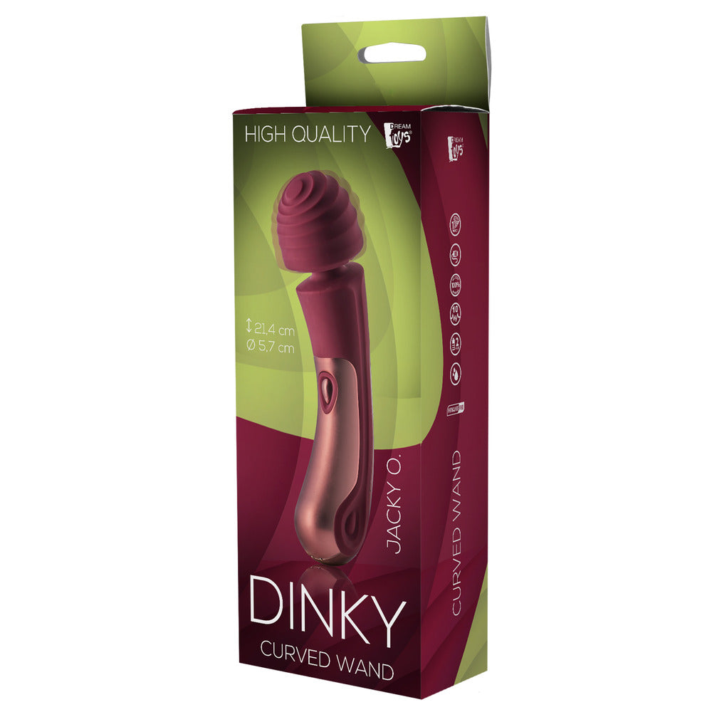 Dinky Jacky O Curved Wand > Sex Toys For Ladies > Wand Massagers and Attachments