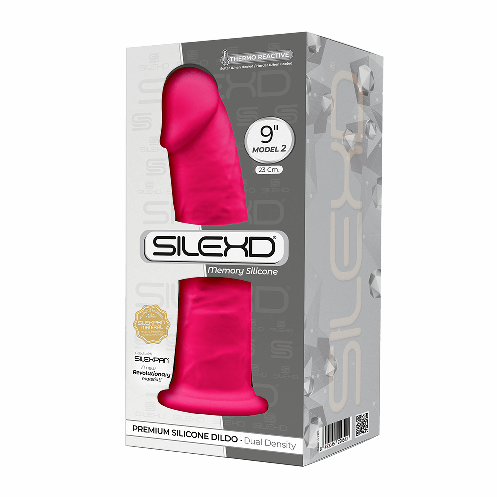 Silexd Model 2 Realistic Dual Density Silicone Dildo with Suction Cup (6 to 9 Inch) > Dildos > Realistic Dildos