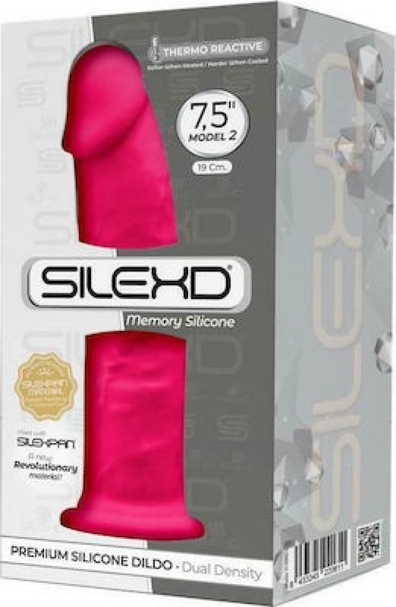 Silexd Model 2 Realistic Dual Density Silicone Dildo with Suction Cup (6 to 9 Inch) > Dildos > Realistic Dildos