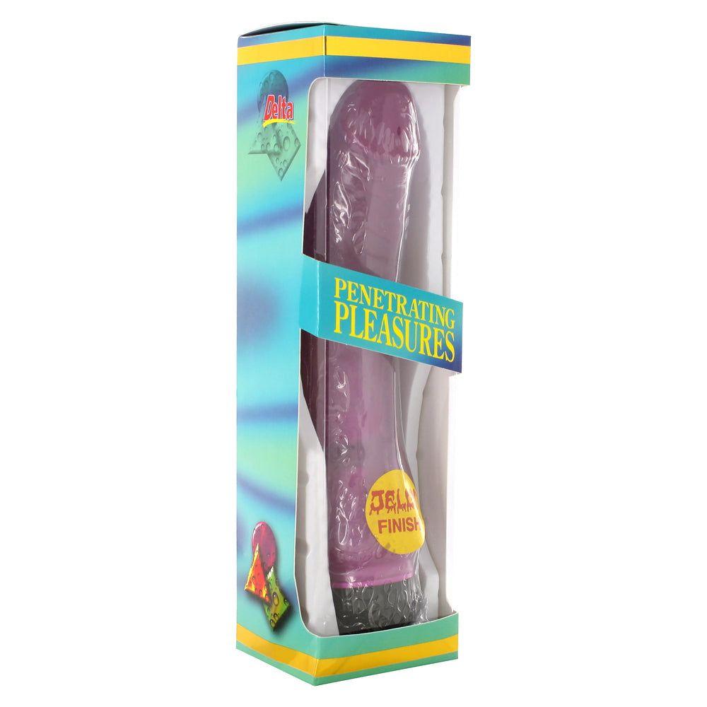 Jelly Penis 7 Inches Purple Vibrator > Realistic Dildos and Vibes > Penis Vibrators