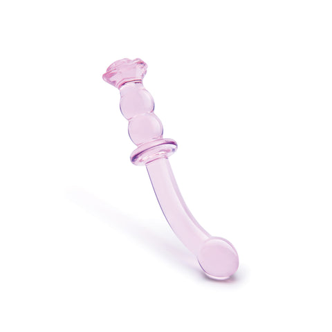 Glaze Glass Rosebud GSpot Dildo > Sex Toys > Glass