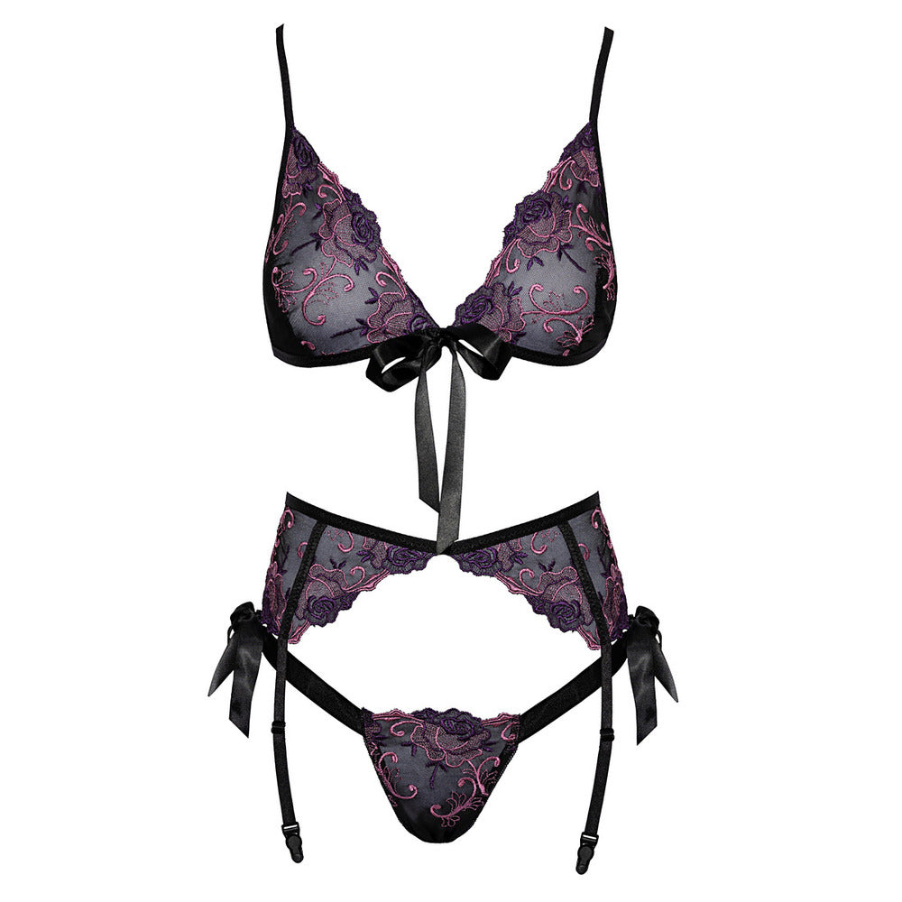 Kissable Embroidered Floral Bra Set > Clothes > Bra Sets