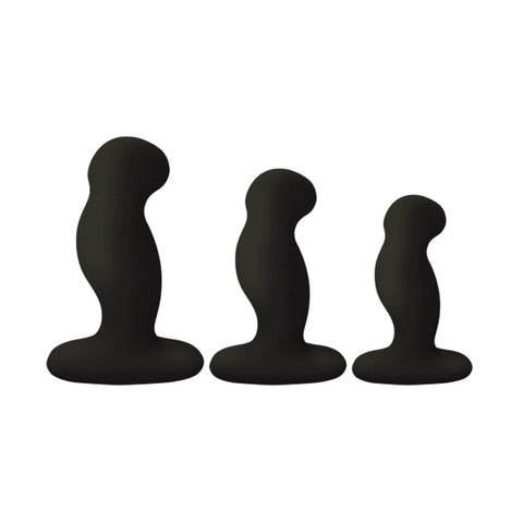 Nexus G Play Trio Vibrating Prostate Massagers Black Default Title > Anal Range > Butt Plug Kits