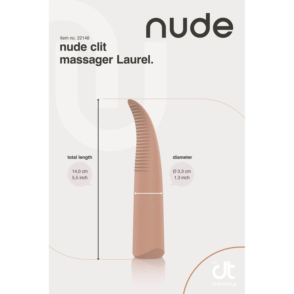 Nude Laurel Mini Travel Massager > Sex Toys For Ladies > Mini Vibrators