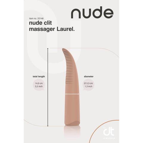 Nude Laurel Mini Travel Massager > Sex Toys For Ladies > Mini Vibrators