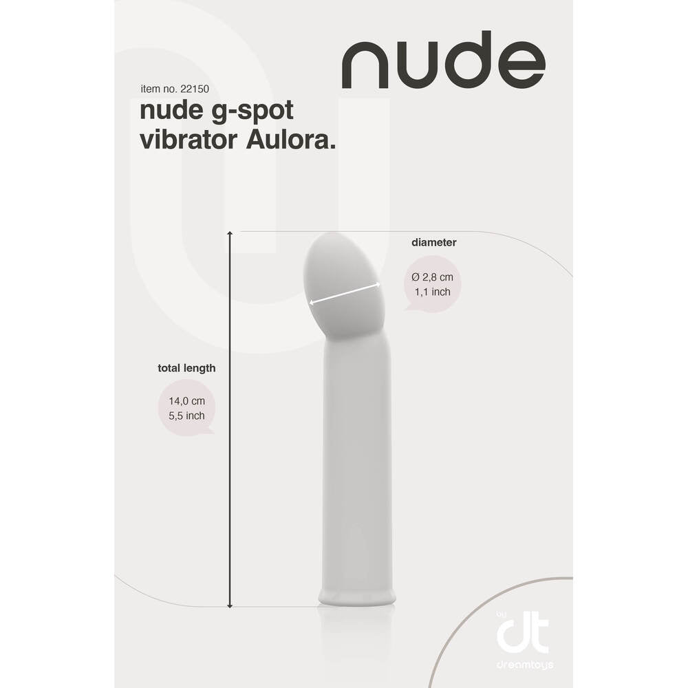 Nude Aulora Mini GSpot Vibrator > Sex Toys For Ladies > Mini Vibrators