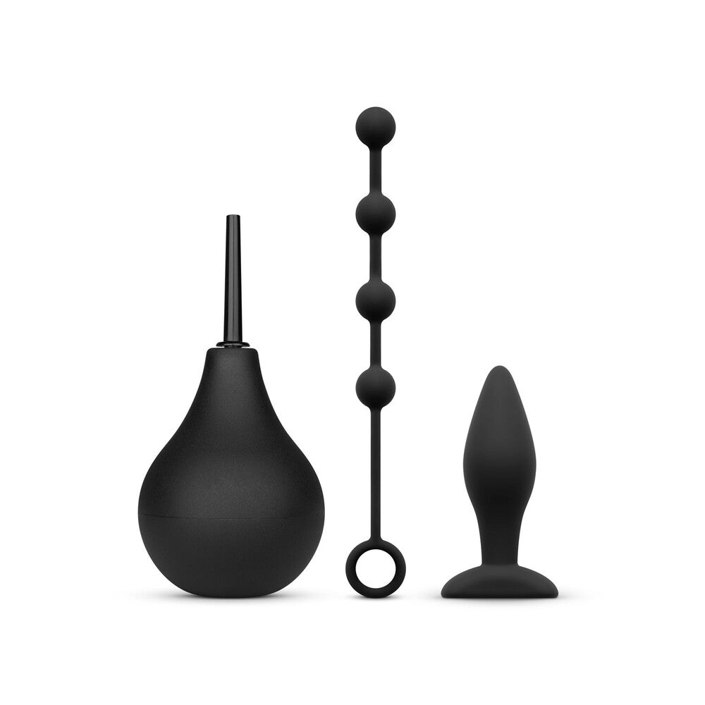 Nexus Anal Beginner Kit – Silicone Butt Plug and Douche Set Default Title > Relaxation Zone > Personal Hygiene