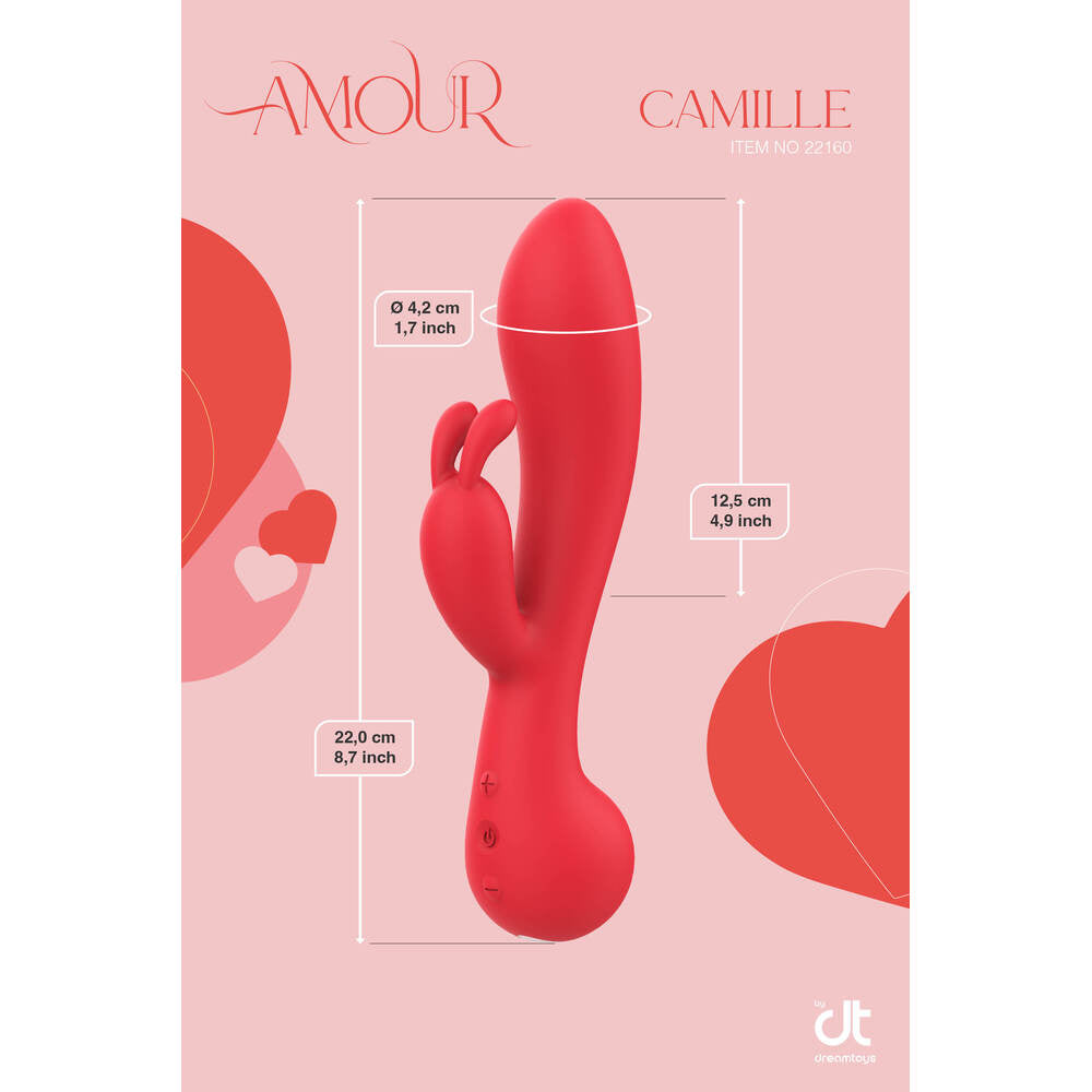 Amour Rabbit Vibe Camille VIBRATORS-RABBIT