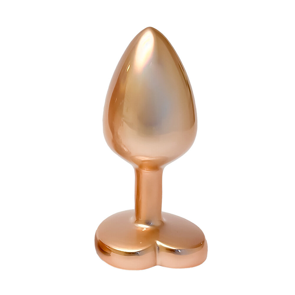 Gleaming Love Pearl Gold Small – Lightweight Aluminium Butt Plug Default Title > Anal Range > Butt Plugs Main image