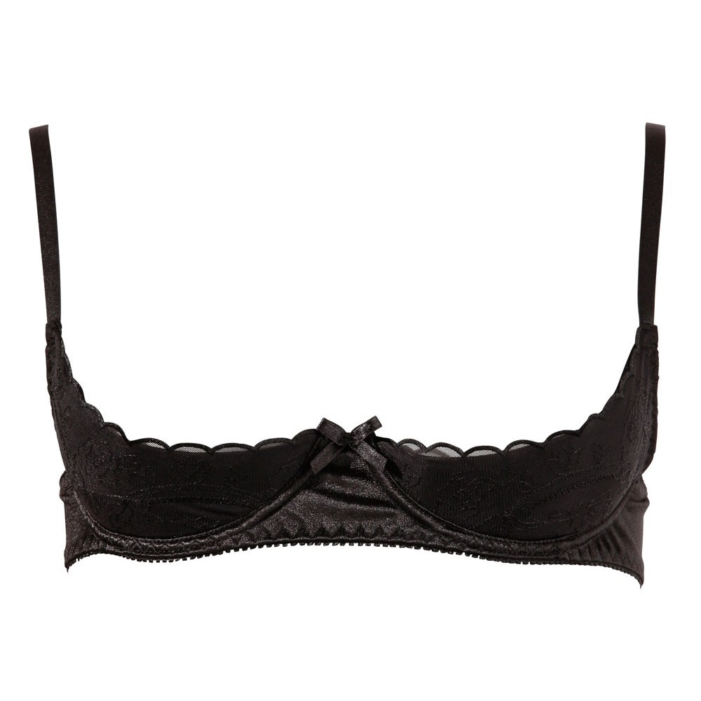 Cottelli Half Cup Bra Black > Clothes > Bra Sets