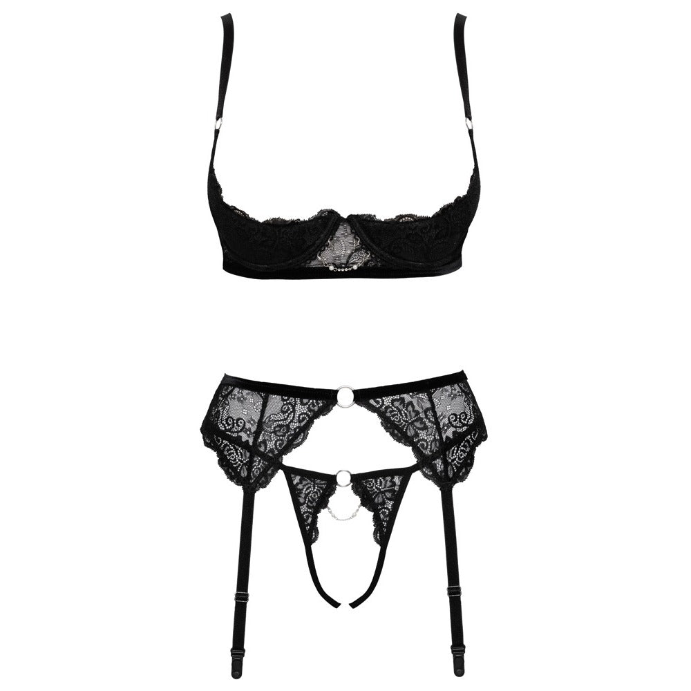 Cottelli Erotic Trio Bra Set > Clothes > Bra Sets