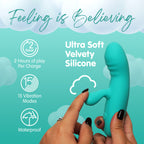 Skins Touch The Rabbit 155mm Silicone Dual Stimulation Vibrator > Vibrators > Ladies > Rabbit
