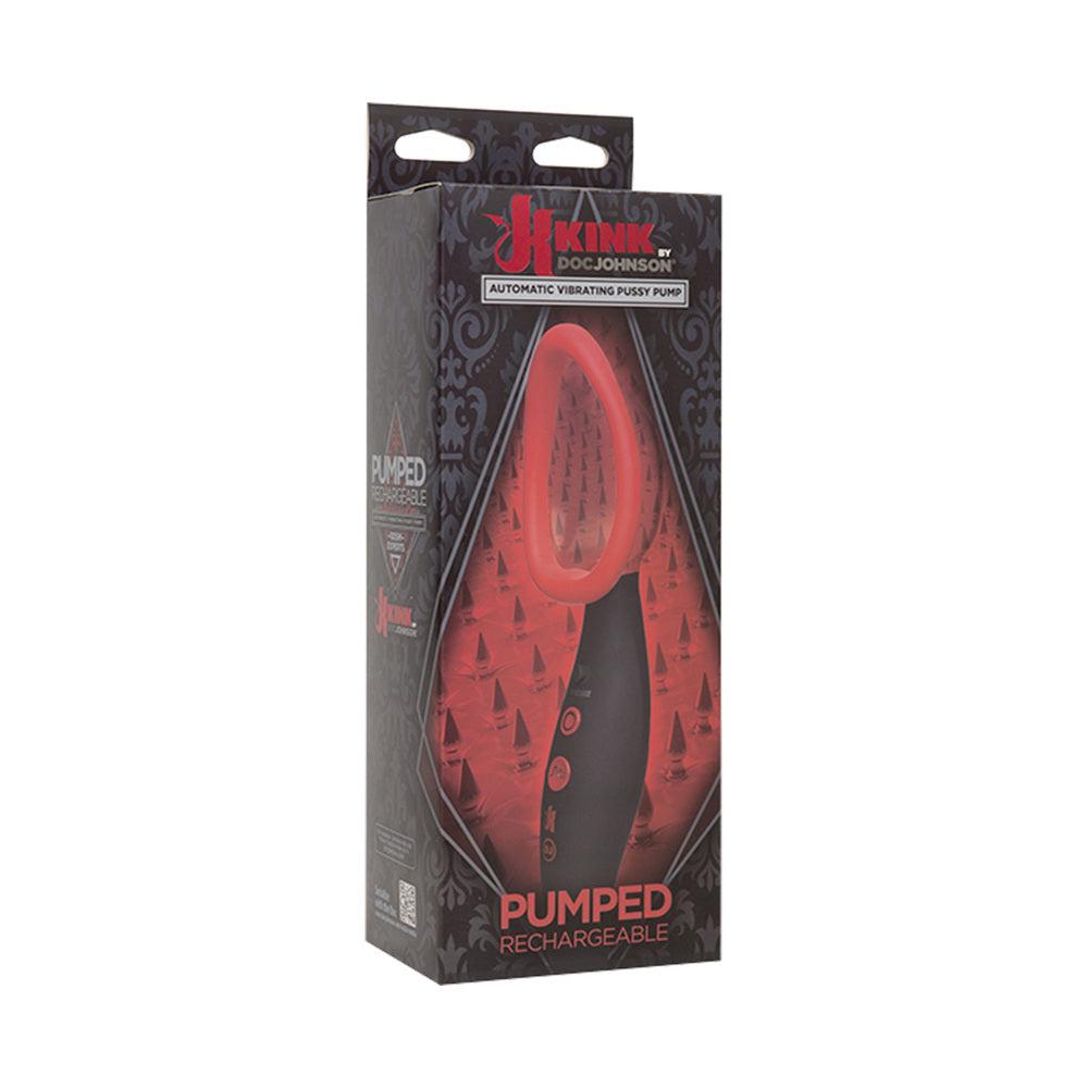 Kink Pumped Rechargeable Automatic Vibrating Pussy Pump > Sex Toys For Ladies > Female Pumps