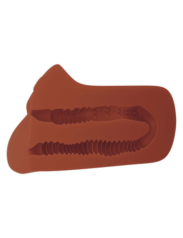 Pick Your Pleasure Stroker – Ultra-Realistic Male Stroker Made with Fanta Flesh Material Brown > Sex Toys For Men > Masturbators > Manual