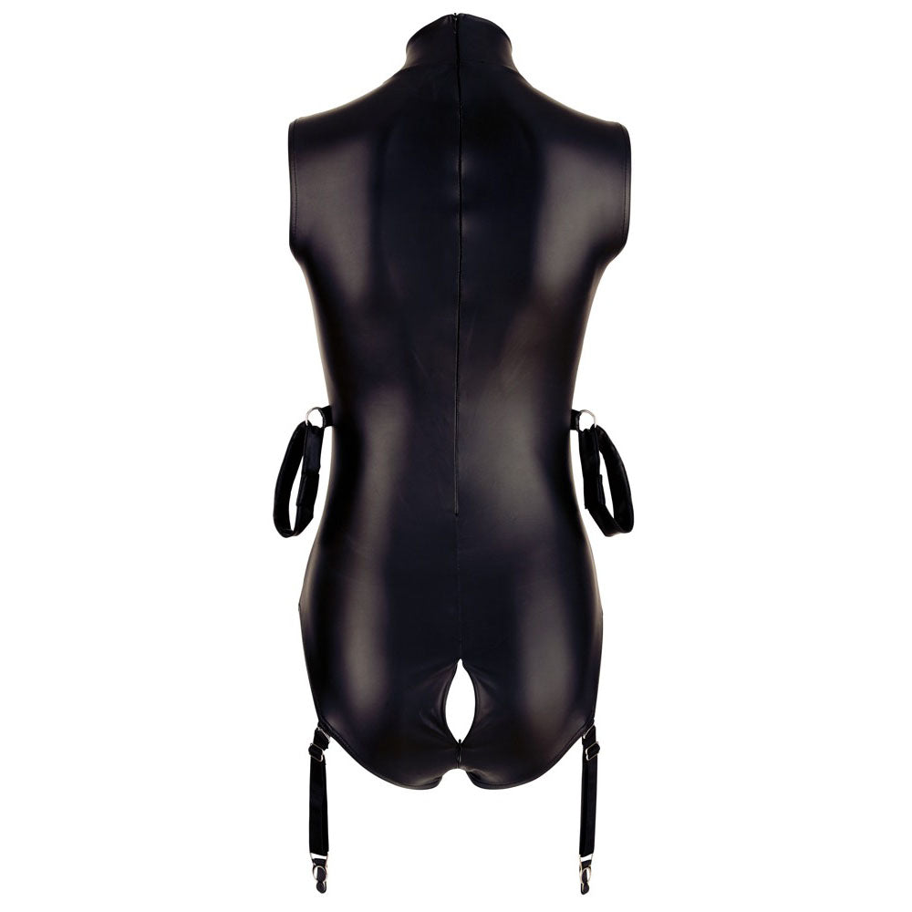 Cottelli Bondage Body (Matte Black) – Edgy Flexible Bodysuit Lingerie > Clothes > Bodies and Playsuits