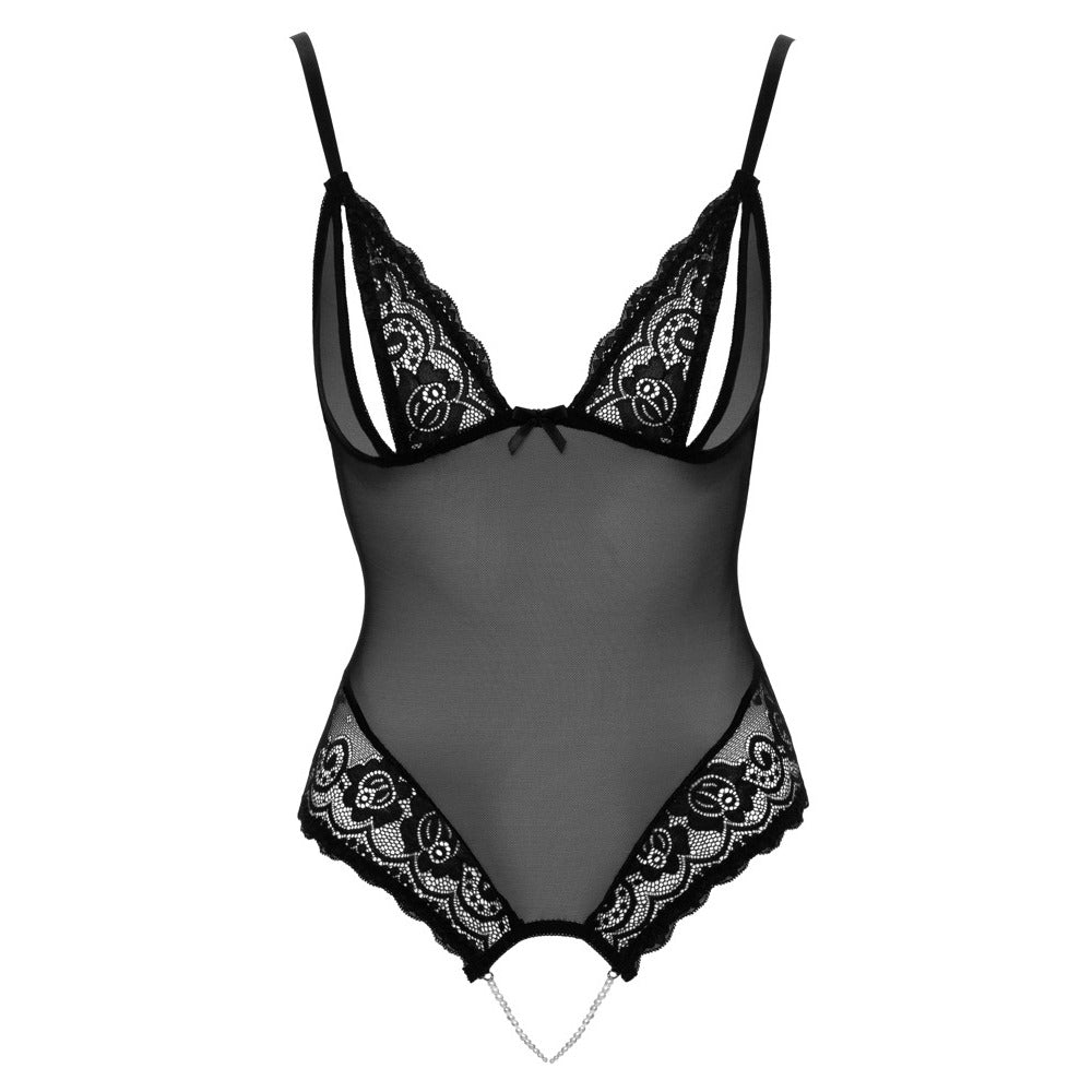 Cottelli Crotchless Peek a Boo Body – Seductive Lingerie > Clothes > Bodies and Playsuits