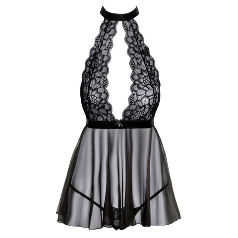 Kissable Halterneck Flared Babydoll > Clothes > Babydolls
