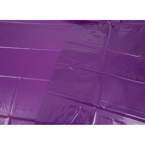 Glossy Purple Vinyl Orgy Bedsheet Set For Adult Play > Bondage Gear > PVC Orgy Bedding