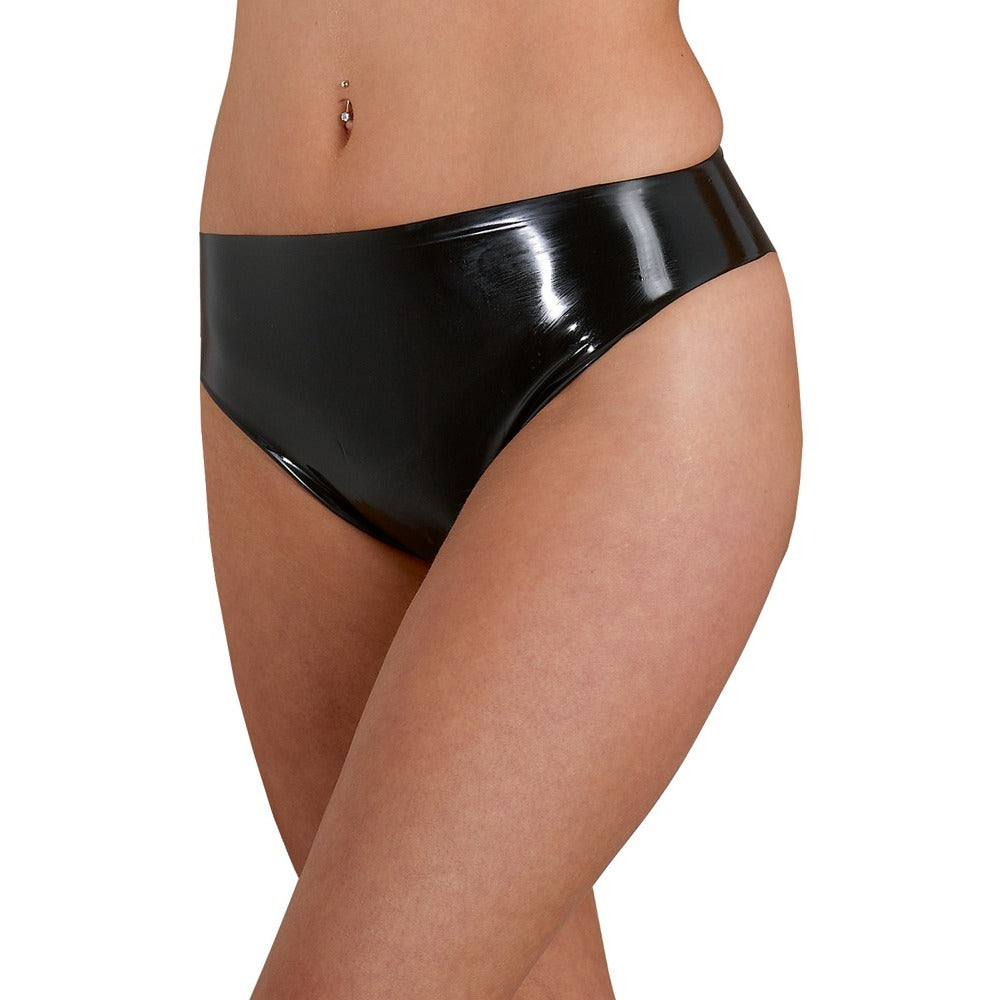 The Late X Simple Panties (Black) – Latex Panties > Clothes > Womens Latex
