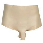 Latex Boxers With Penis Sleeve (Black) – High Gloss Men's Underwear > Sex Toys For Men > Penis Sleeves