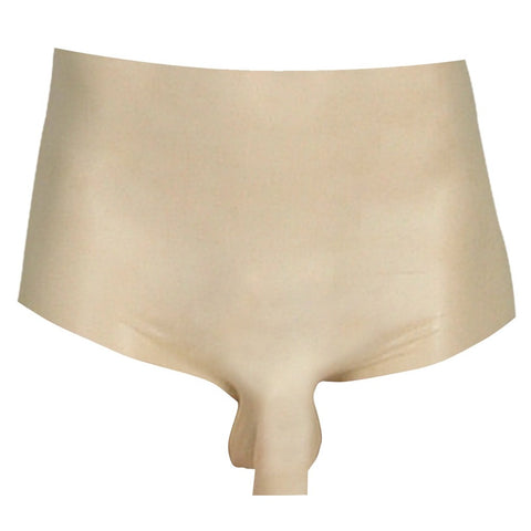 LateX Boxers With Penis Sleeve Clear > Latex > Male