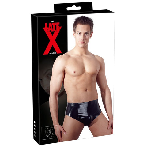 LateX Briefs with Anal Plug > Latex > Male