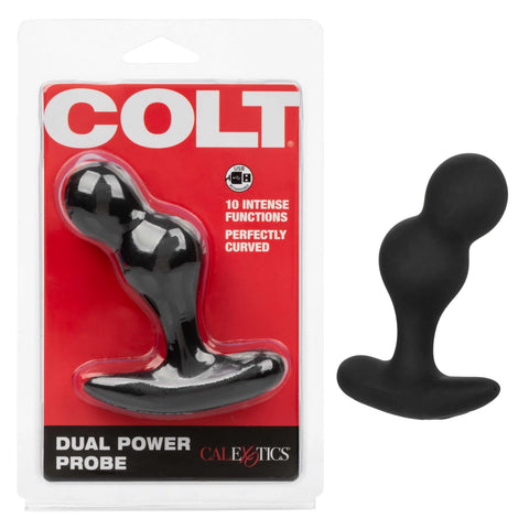 Colt Dual Power Probe – Rechargeable Bulbous Vibrator with 10 Functions > Anal Range > Prostate Plugs