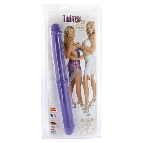 Twinzer 12 Inch Double Dong Silicone Double Penetrator > Realistic Dildos and Vibes > Double Dildos