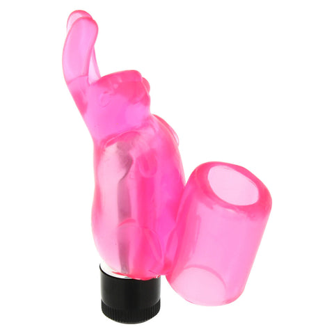 Silicone Rabbit Finger Sleeve Vibe For Discreet Pleasure Default Title > Sex Toys For Men > Love Ring Vibrators