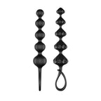 Satisfyer Love Beads Silicone Set of 2 with Ball and Pyramid Shapes – Pleasure Beads > Anal Range > Anal Beads