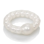 CalExotics Pearl Beaded Stretch Ring with Stimulating Beads – Prolong Ring for Men > Cock Ring > Single
