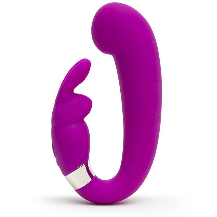 Happy Rabbit G-Spot Clitoral Curve Vibrator – Dual Motor Hands-Free Silicone Vibrator Secondary image