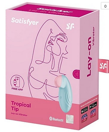Satisfyer Tropical Tip Connect – Silicone Rechargeable Clitoral Vibrator > Sex Toys For Ladies > Clitoral Vibrators and Stimulators
