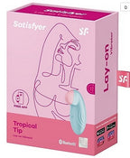 Satisfyer Tropical Tip Connect – Silicone Rechargeable Clitoral Vibrator > Sex Toys For Ladies > Clitoral Vibrators and Stimulators
