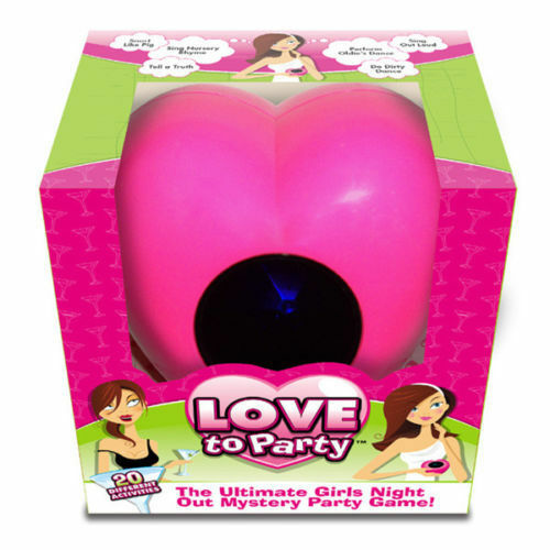 Ball And Chain Love To Party Heart – 20 Challenge Mystery Party Game Default Title > Novelties > Party Supplies Main image