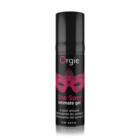 Orgie She Spot Intimate Gel – Warming Stimulating Formula 15ml Intimate Gel > Essentials > Womens Enhancers