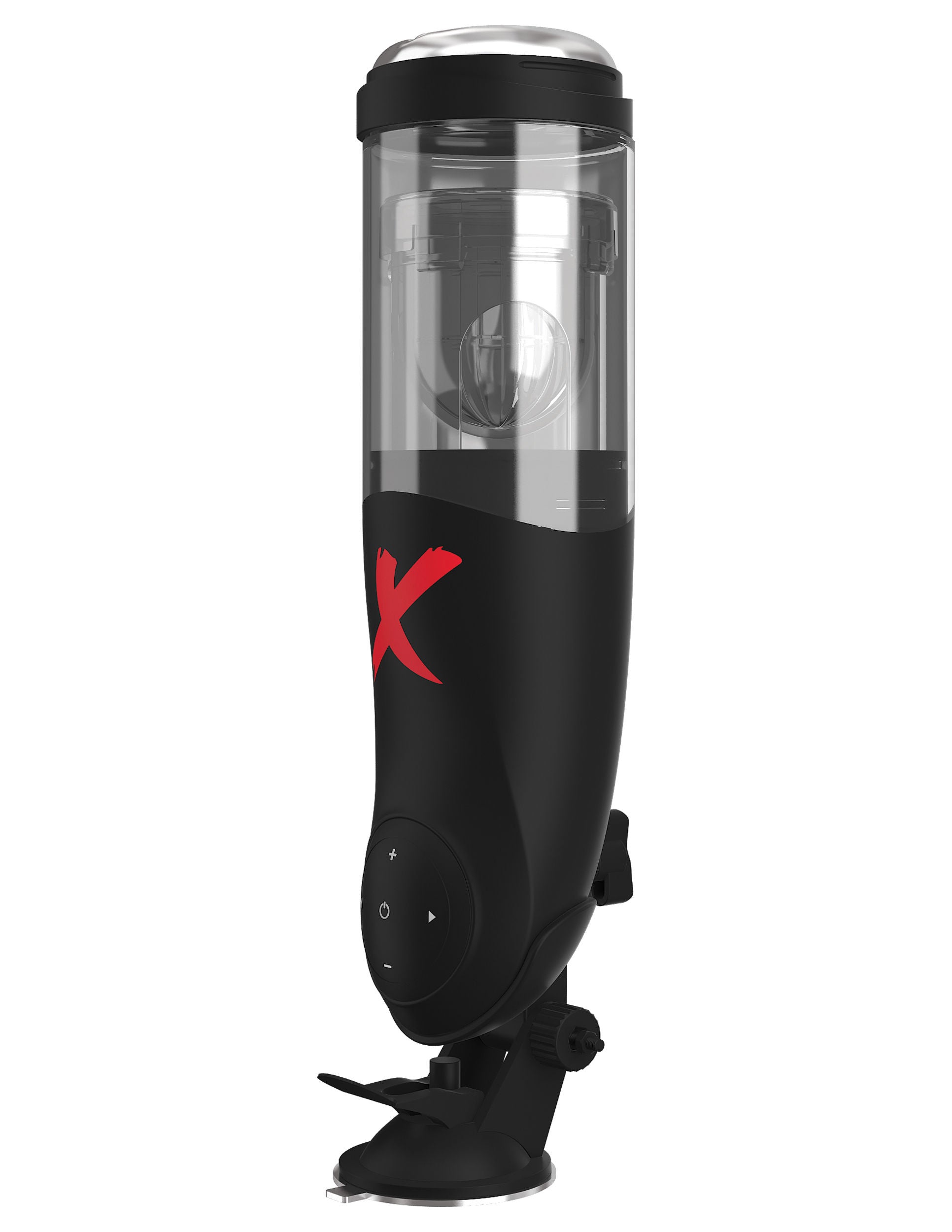 Pdx Elite Mega-Bator – Hands-Free Dual-Action Stroker with Spinning and Thrusting Motions Black > Sex Toys For Men > Masturbators Premium Main image